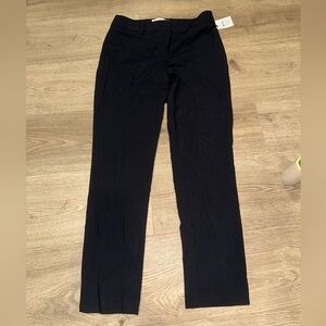 BRAND-NEW Calvin Klein Black Dress Pants Straight-Leg Classic